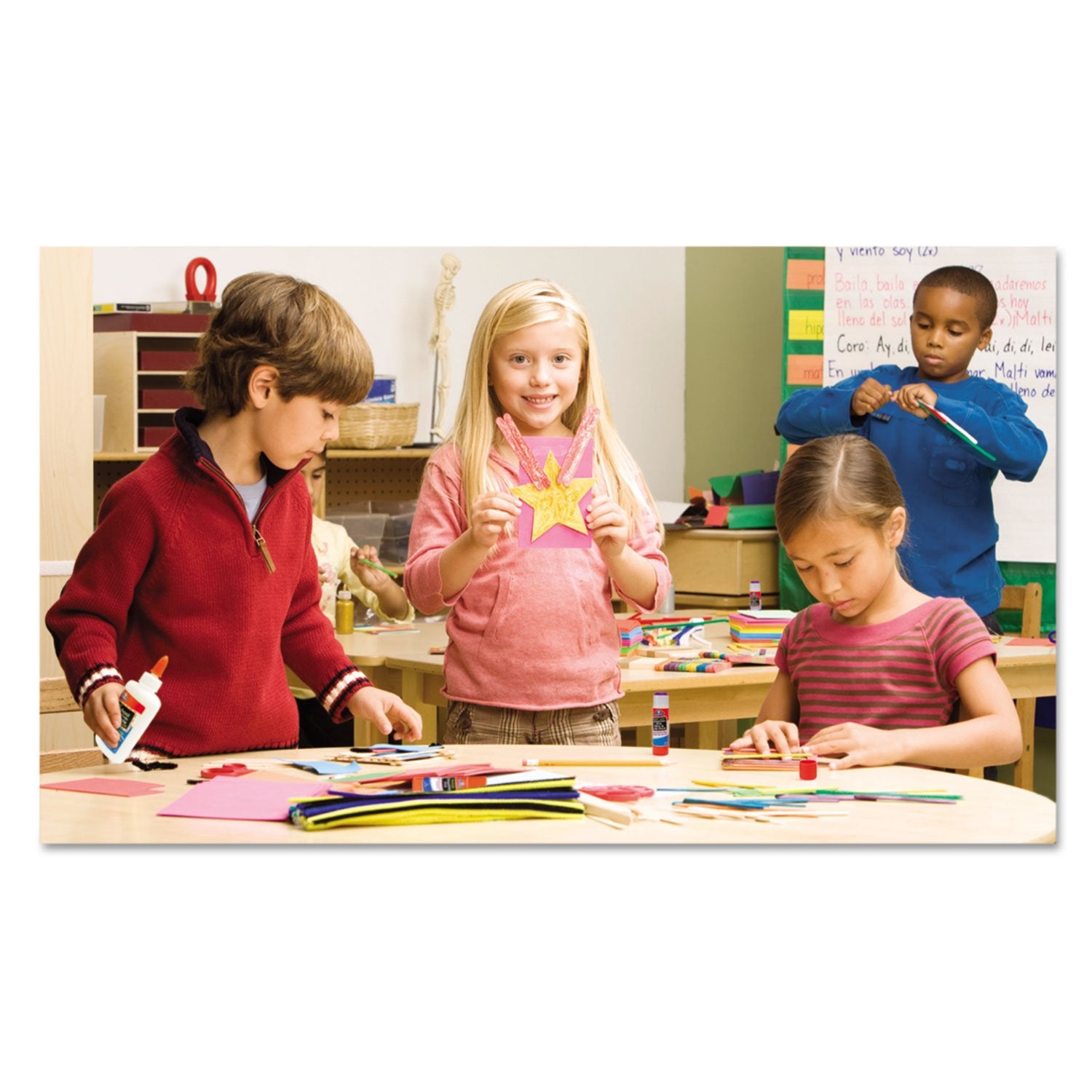 Elmer'S E305 School Glue Washble Clear, 5 Oz, Clear