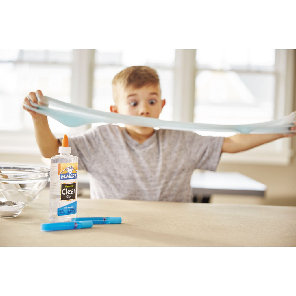Elmer'S E305 School Glue Washble Clear, 5 Oz, Clear