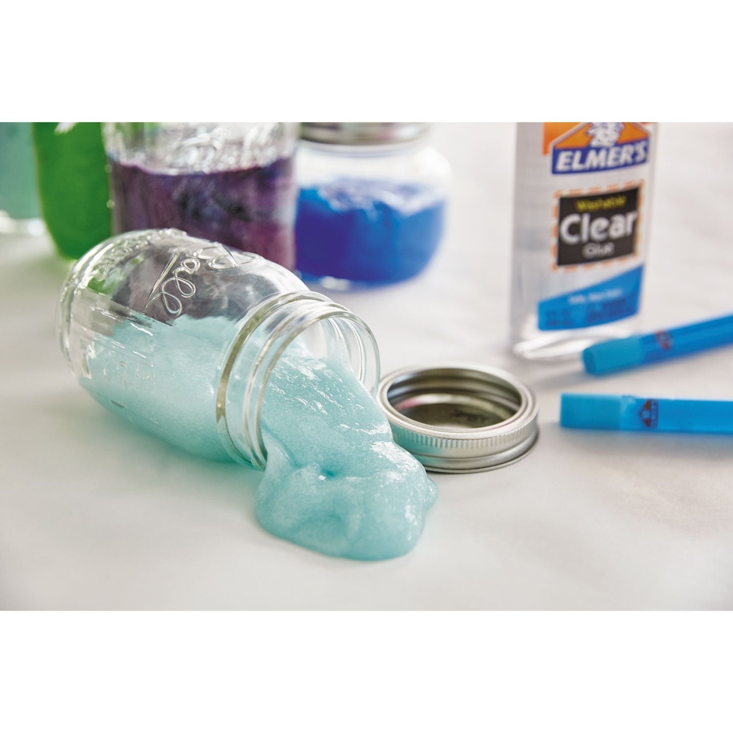 Elmer'S E305 School Glue Washble Clear, 5 Oz, Clear